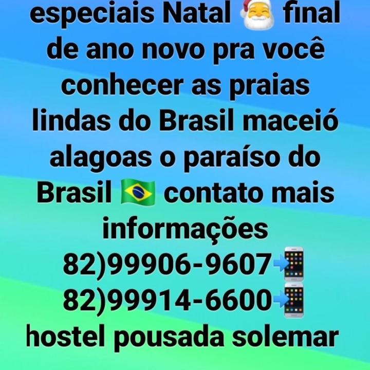 Solemar Leilighet Maceió Eksteriør bilde